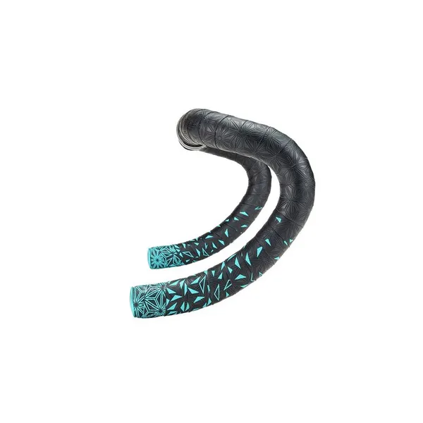 Owijka Supacaz Super Sticky Kush - Star Fade - Celeste + Ano Celeste Plugs